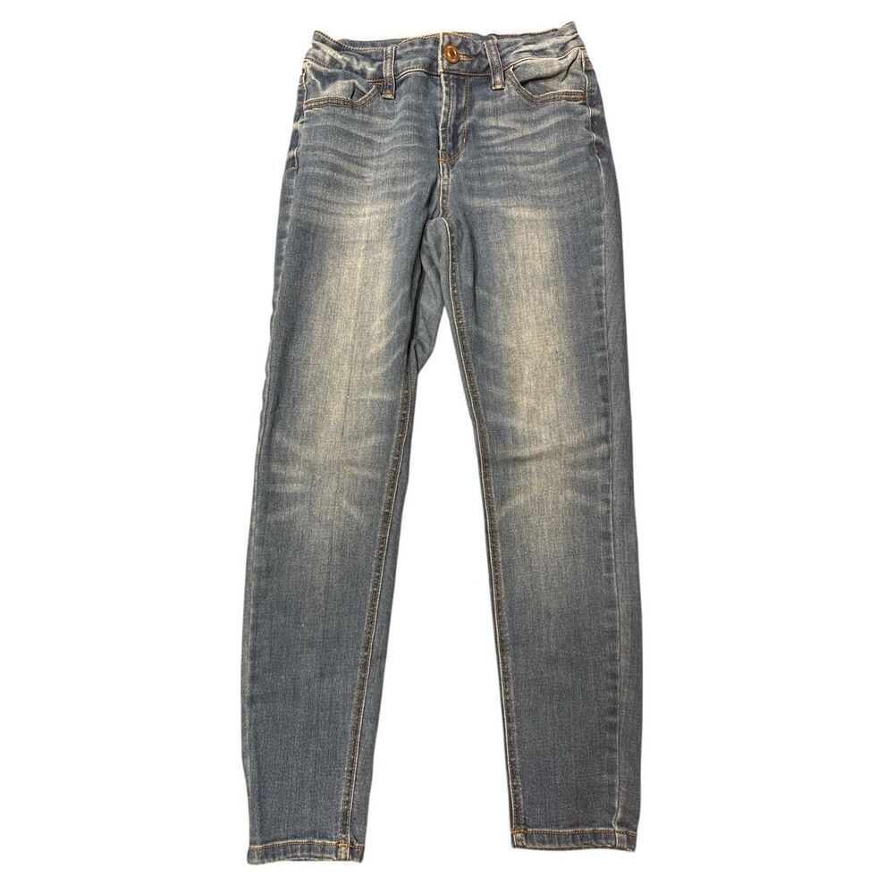 Rue 21 Skinny Jeans Womens Size 2S Mid Rise Medium Wash Denim